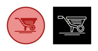 Wheelbarrow Vector Icon