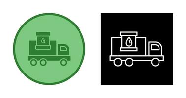 Fuel Truck Vector Icon