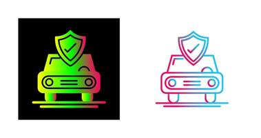 Car Protection Vector Icon