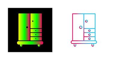 icono de vector de armario