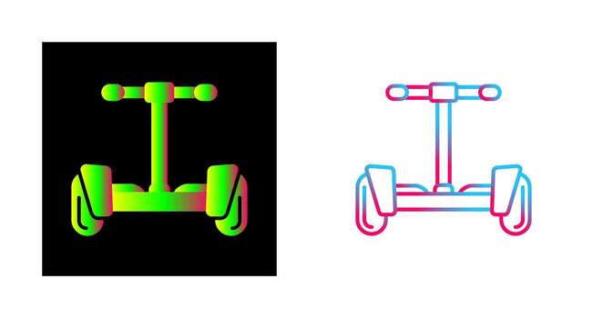 icono de vector de hoverboard