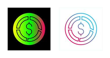 Pie Chart Vector Icon