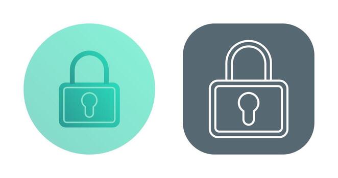 icono de vector de bloqueo