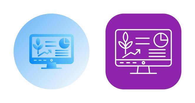 Computer Vector Icon