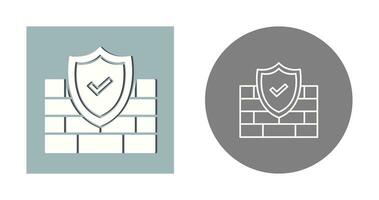 FireWall Vector Icon