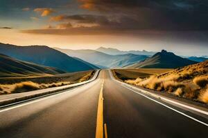 the road to success is paved with good intentions. AI-Generated photo
