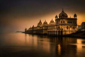 el palacio de amritsar, India. generado por ai foto