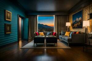 the suite at the st. regis nepal. AI-Generated photo