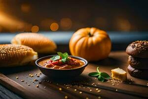 the best halloween food for the season. AI-Generated photo