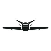 Drone fly airplane icon simple vector. Computer aerial vector