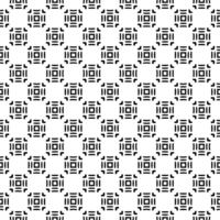 Black seamless abstract pattern. Overlay for background and backdrop. Ornamental design. PNG graphic illustration with transparent background.