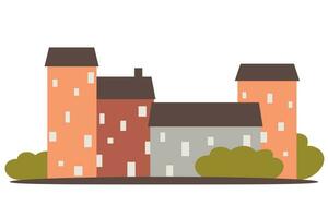 houses vector illustration