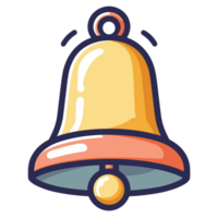 Christmas Bell Clipart - Ai Generative png