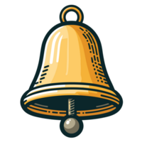 Christmas Bell Clipart - Ai Generative png