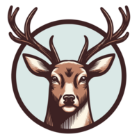 Christmas Reindeer Clipart - Ai Generative png