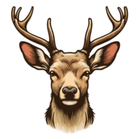 Christmas Reindeer Clipart - Ai Generative png