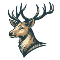 Christmas Reindeer Clipart - Ai Generative png