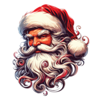 lindo Natal santa clipart - ai generativo png