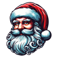 schön Weihnachten Santa Clip Art - - ai generativ png