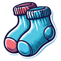 Weihnachten Socken Clip Art - - ai generativ png