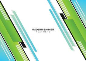 gradient geometric background banner modern vector