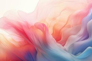 Abstract background in delicate pastel colors, splash of colors. A rich burst of colorful wave for a variety of designs and text substrates. photo