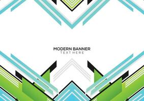 flat gradient geometric modern background vector