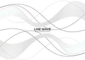 gray shapes, wavy background banner vector