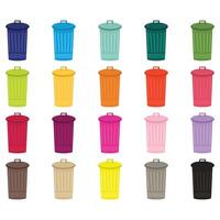 basura lata clipart conjunto vector