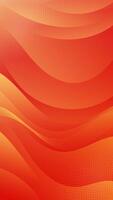 Abstract background orange color with wavy lines and gradients is a versatile asset suitable for various design projects such as websites, presentations, print materials, social media posts vector