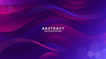 Abstract purple blue Background with Wavy Shapes. flowing and curvy shapes. This asset is suitable for website backgrounds, flyers, posters, and digital art projects. vector