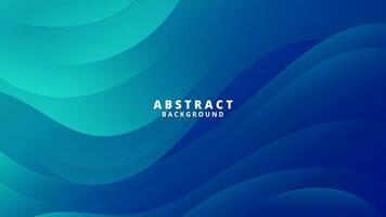 Abstract green blue Background with Wavy Shapes. flowing and curvy shapes. This asset is suitable for website backgrounds, flyers, posters, and digital art projects. vector