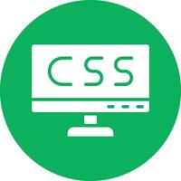 Css Vector Icon Design Illustration