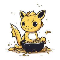 Cute Cartoon Image Of A Little Pikachu Vector, Kawaii, A Lineal Icon  Depicting Pokemon On White Background, Vector Illustration By Flaticon And  Dribbble PNG and Vector with Transparent Background for Free Download