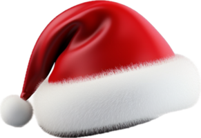 Santa hat png with AI generated.