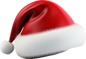 Père Noël chapeau png avec ai généré.