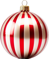 Christmas ball png with AI generated.