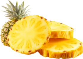 Pineapple png with AI generated.