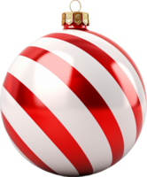 Christmas ball png with AI generated.