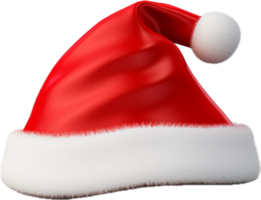 Papa Noel sombrero png con ai generado.