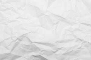 White Paper Texture background. Crumpled white paper abstract shape background with space paper recycle for text photo