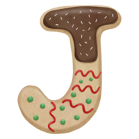 Natal biscoitos carta png