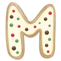 Natale biscotti lettera png