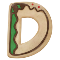 Natal biscoitos carta png