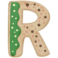 Christmas cookies letter png