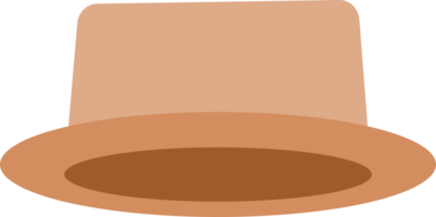 Brown hat cowboy icon png