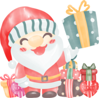 alegre Navidad y contento nuevo año elementos png