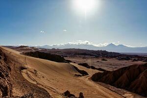 Landscapes of the Atacama Desert - San Pedro de Atacama - El Loa - Antofagasta Region - Chile. photo