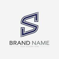 Business corporate S letter logo vector