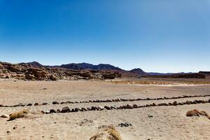 yerbas buenas buenas arqueológico sitio - Chile. cueva pinturas - atacama desierto. san pedro Delaware atacama. foto